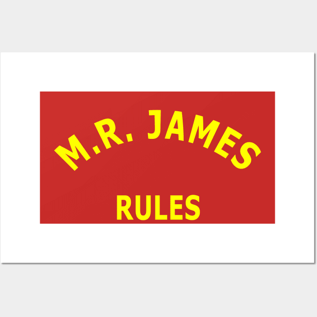 M. R. James Rules Wall Art by Lyvershop